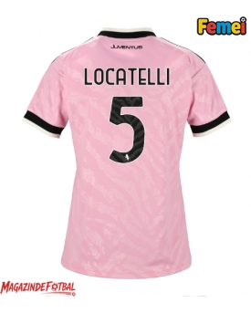 Juventus Manuel Locatelli #5 Tricou Fotbal Replică 2026-27 Femei Deplasare Juventus Manuel Locatelli #5 Tricou Fotbal Replică 2026-27 Femei Deplasare